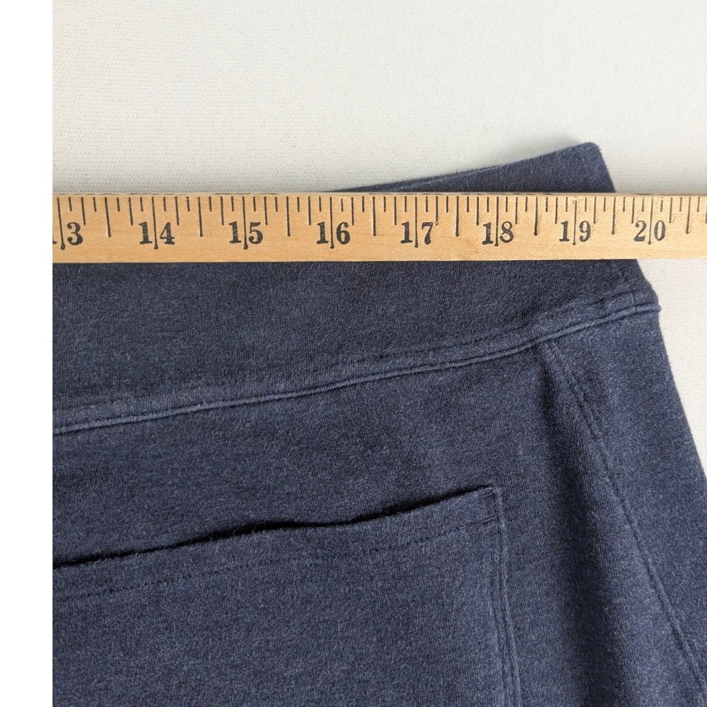 Duluth Trading Co Women Skort XL Blue Comfort Knit Skirt Shorts Pockets Cotton - Picture 10 of 11